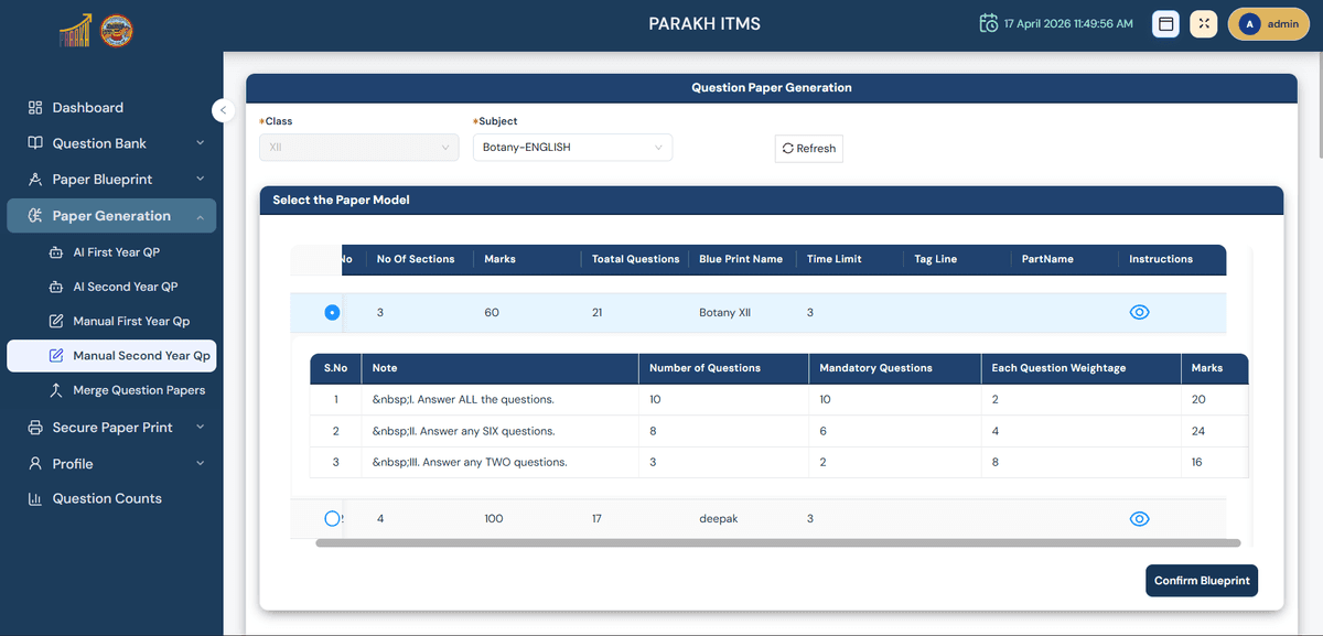 Manual Paper Generation